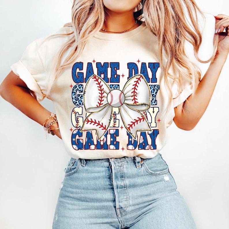Baseball Coquette Bow Tshirt-sweatshirt-hoodie, Game Day Baseball Mom, Baseball Mama Shirt, Tis the Season Tshirt