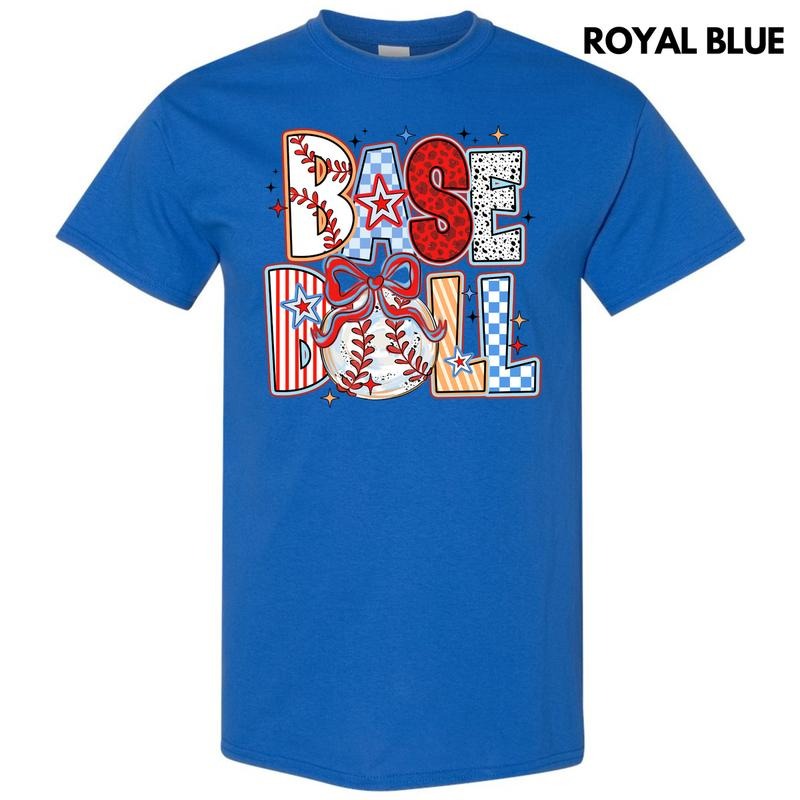 Baseball Crazy Pattern Gildan Short Sleeve T-Shirt 'NLB' Hoodie, Sweatshirt | TeeBloomCo.com