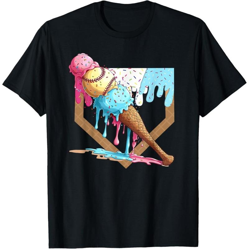 Baseball Drip For men Ice Cream Drip men Baseball T-Shirtstyle{n002}2 T-Shirts, Hoodie, Sweatshirt | TeeBloomCo.com