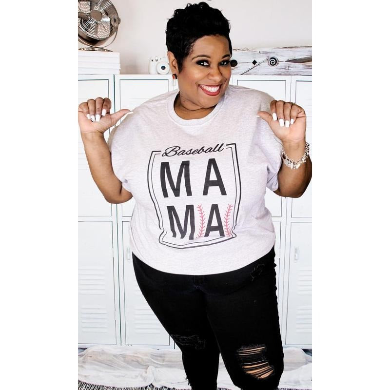 Baseball Mama T-Shirt Hoodie, Sweatshirt | TeeBloomCo.com