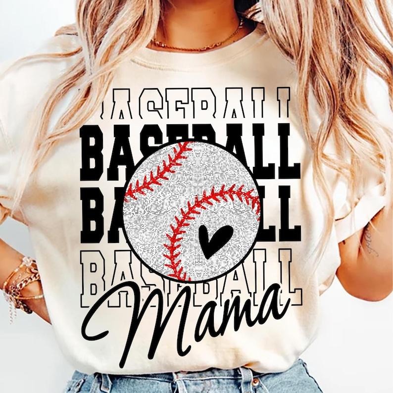 Baseball Mama, Boujee Baseball, Sports, Baseball, Baseball Mom Tshirt Hoodie, Sweatshirt | TeeBloomCo.com