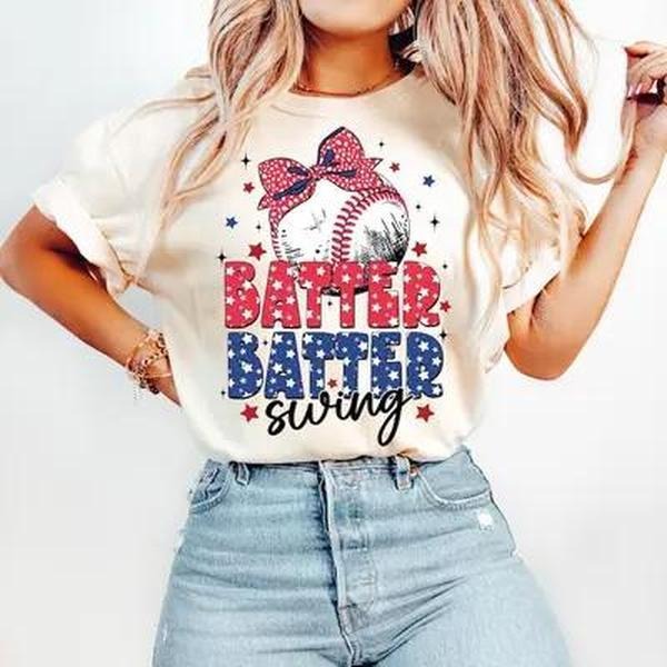 Baseball Mom Batter TShirt, Unisex cotton Tshirt for Mom, Happy Mother day Hoodie, Sweatshirt | TeeBloomCo.com