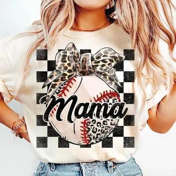 Baseball Mom TShirt, Unisex cotton Tshirt for Mom, Happy Mother day Hoodie, Sweatshirt | TeeBloomCo.com