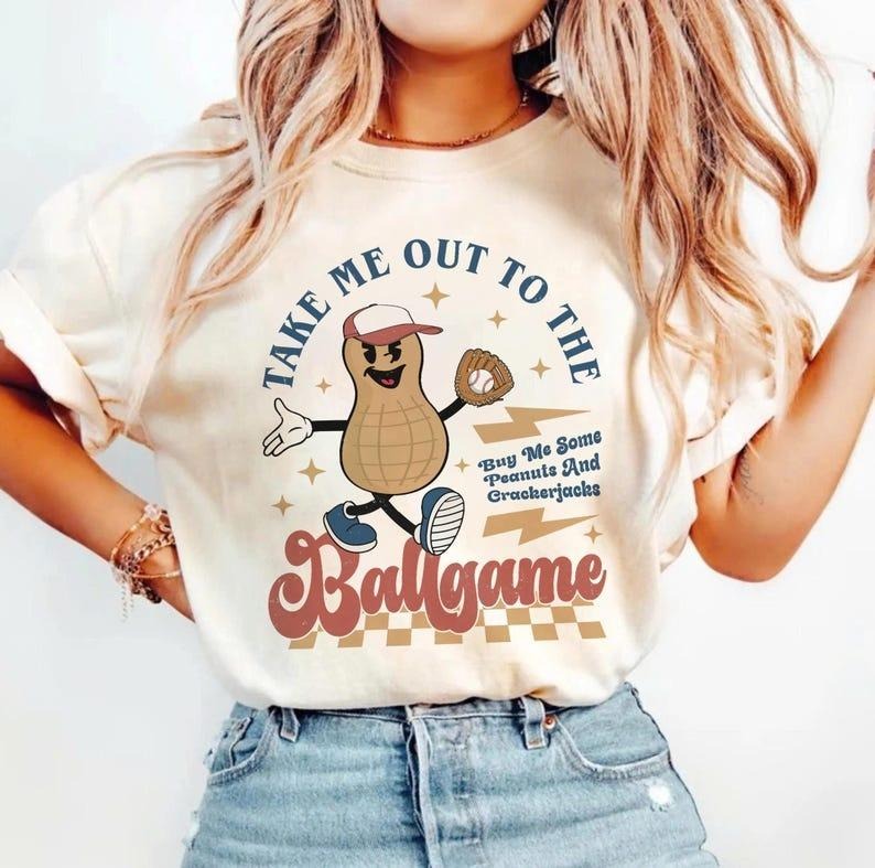 Baseball Mom Take Me Out To The Ballgame Shirt, Funny Baseball Mom Shirt, Baseball Season Tee, Baseball Game Day Shirt,...