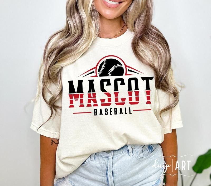 Baseball Team Template Shirts, Baseball Logo, Baseball Mom Shirt, Silhouette, Gifts for Mom Hoodie, Sweatshirt