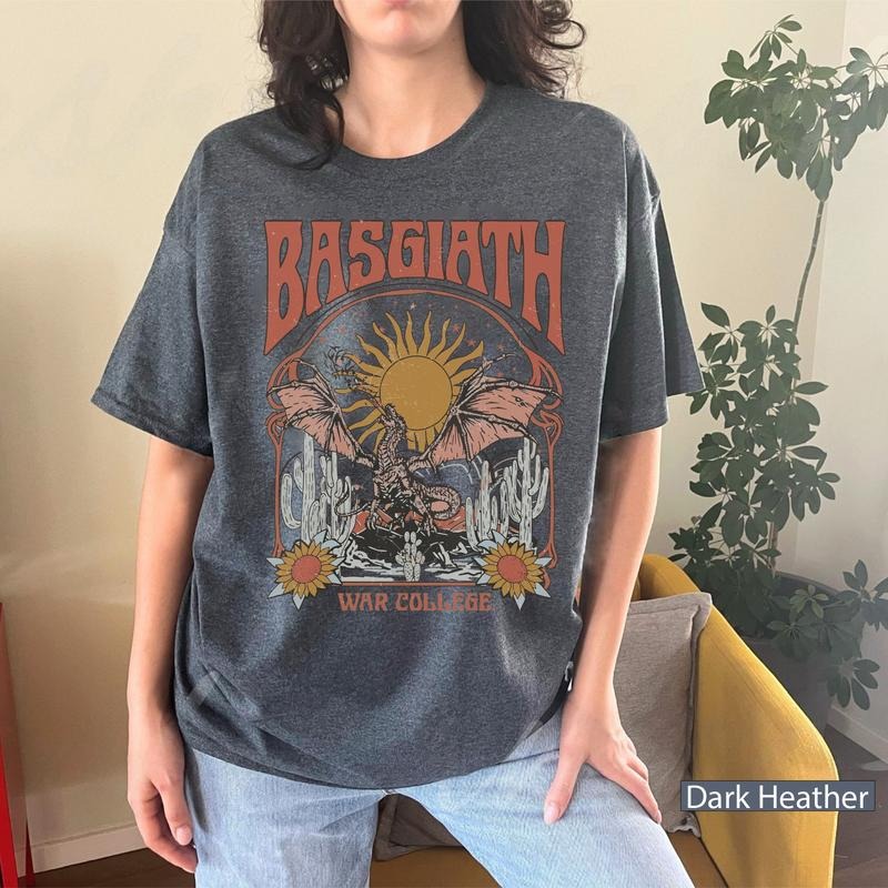 Basgiath War College Shirt, Fourth Wing Shirt, Dragon Ridder Rebecca Yoros Shirt, Fourth Wing Violet Sorrengail  Bookish...