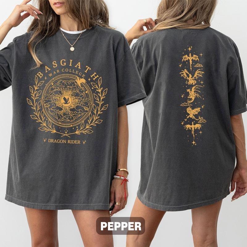 Basgiath War College Shirt, Fourth Wing Shirt, Dragon Rider Shirt, Basgiath War College Gift, Bookish Gift, Xaden...