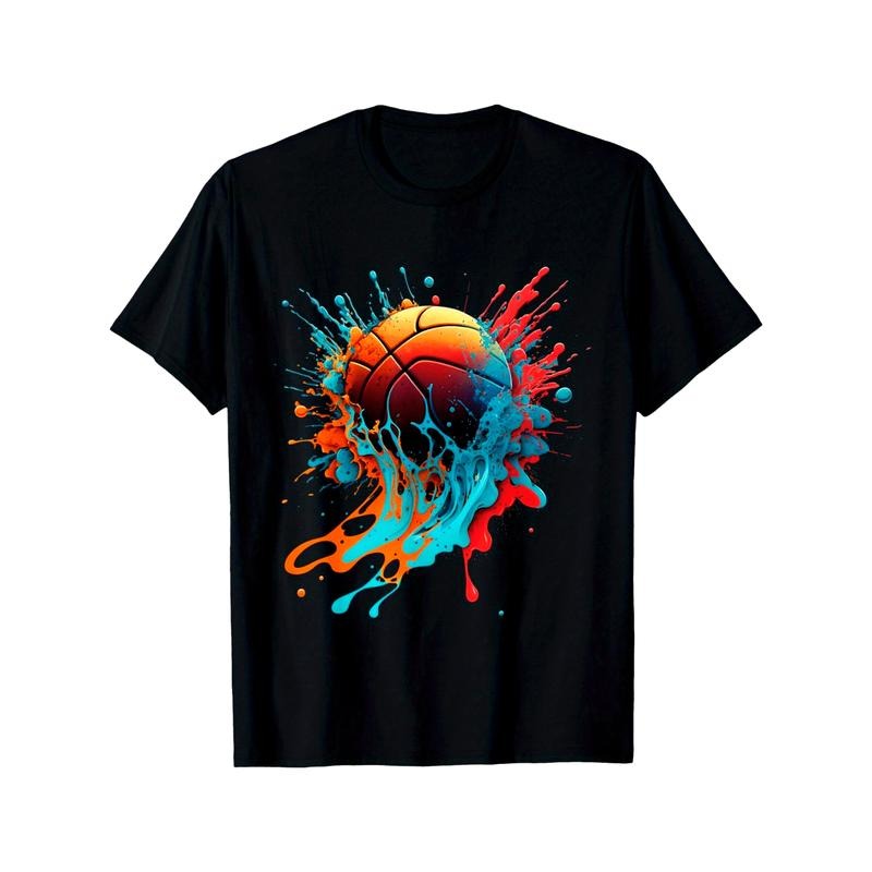 Basketball Splash Baller Basketball Player Team Player T-Shirt made in usa Hoodie, Sweatshirt | TeeBloomCo.com