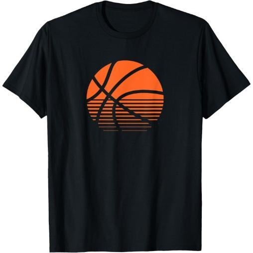 Basketball Sunrise T-Shirt Made in USA Hoodie, Sweatshirt | TeeBloomCo.com