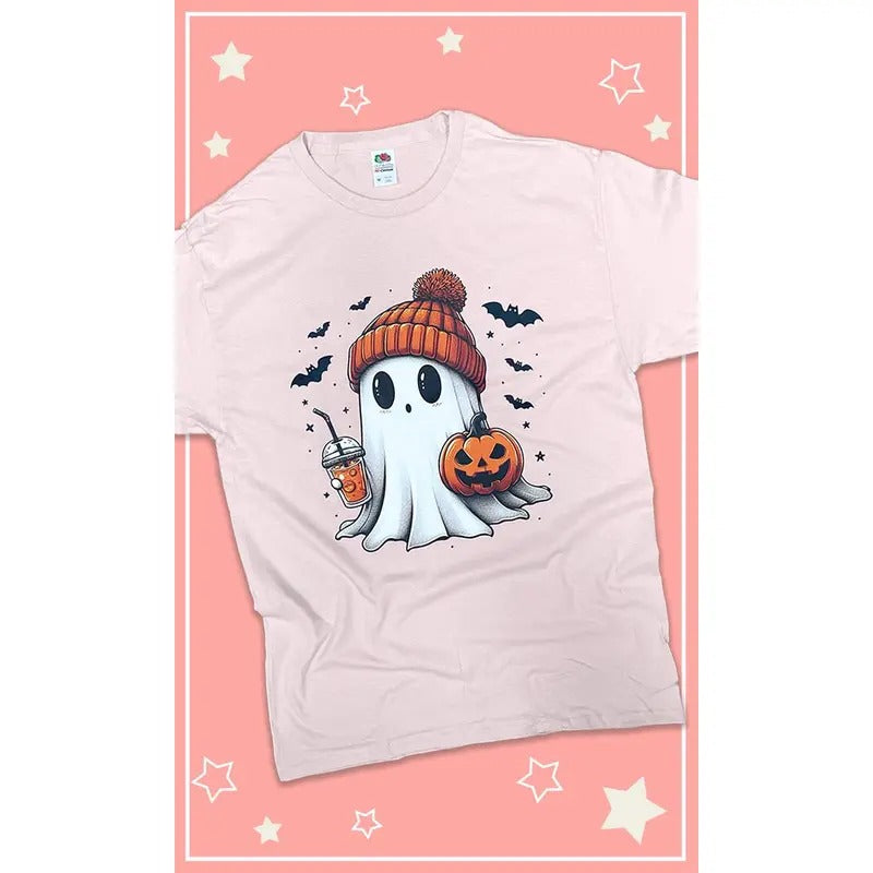 Batty Ghost Graphic T-Shirt Hoodie, Sweatshirt | TeeBloomCo.com