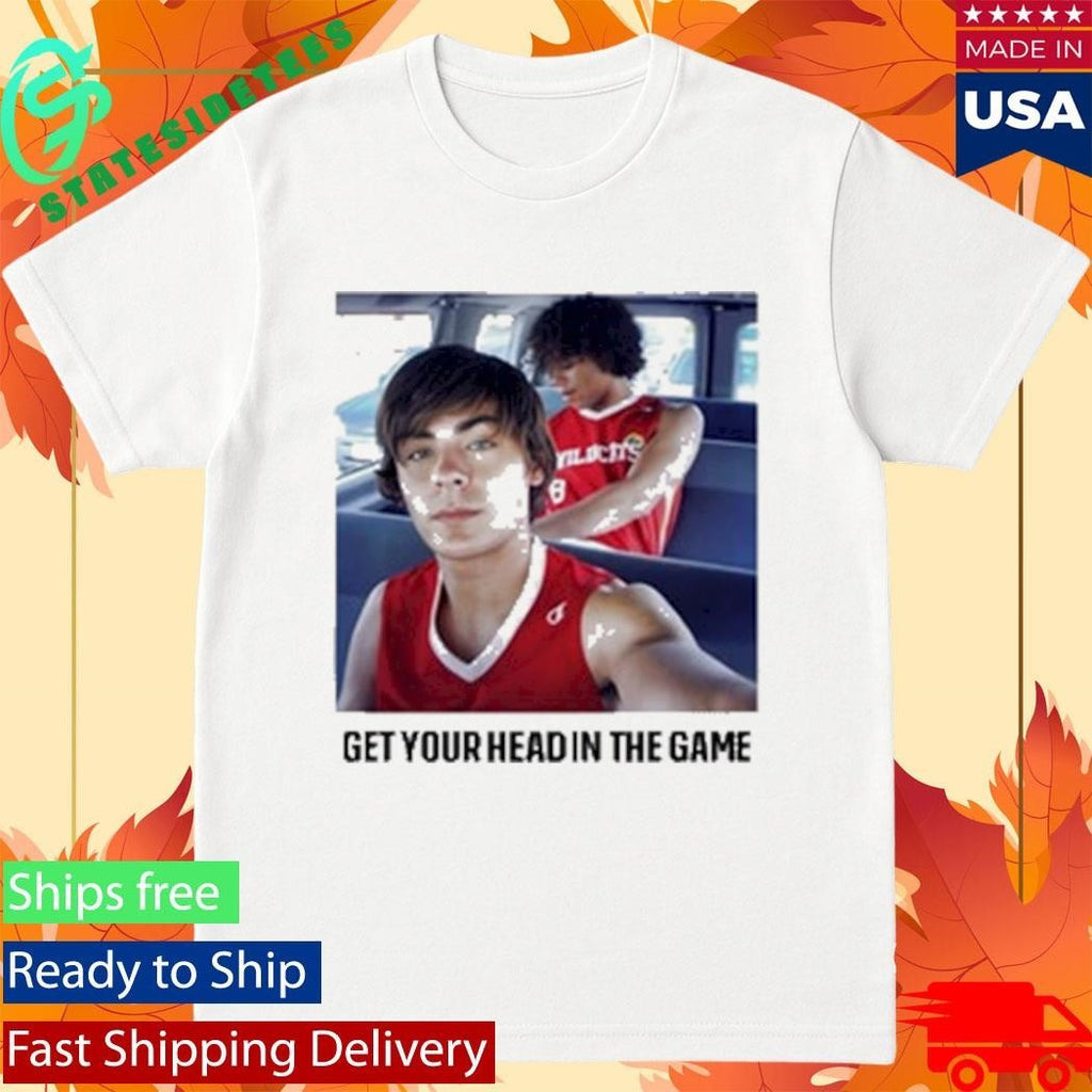 Baylor Scheierman Wearing Get Your Head In The Game Shirt