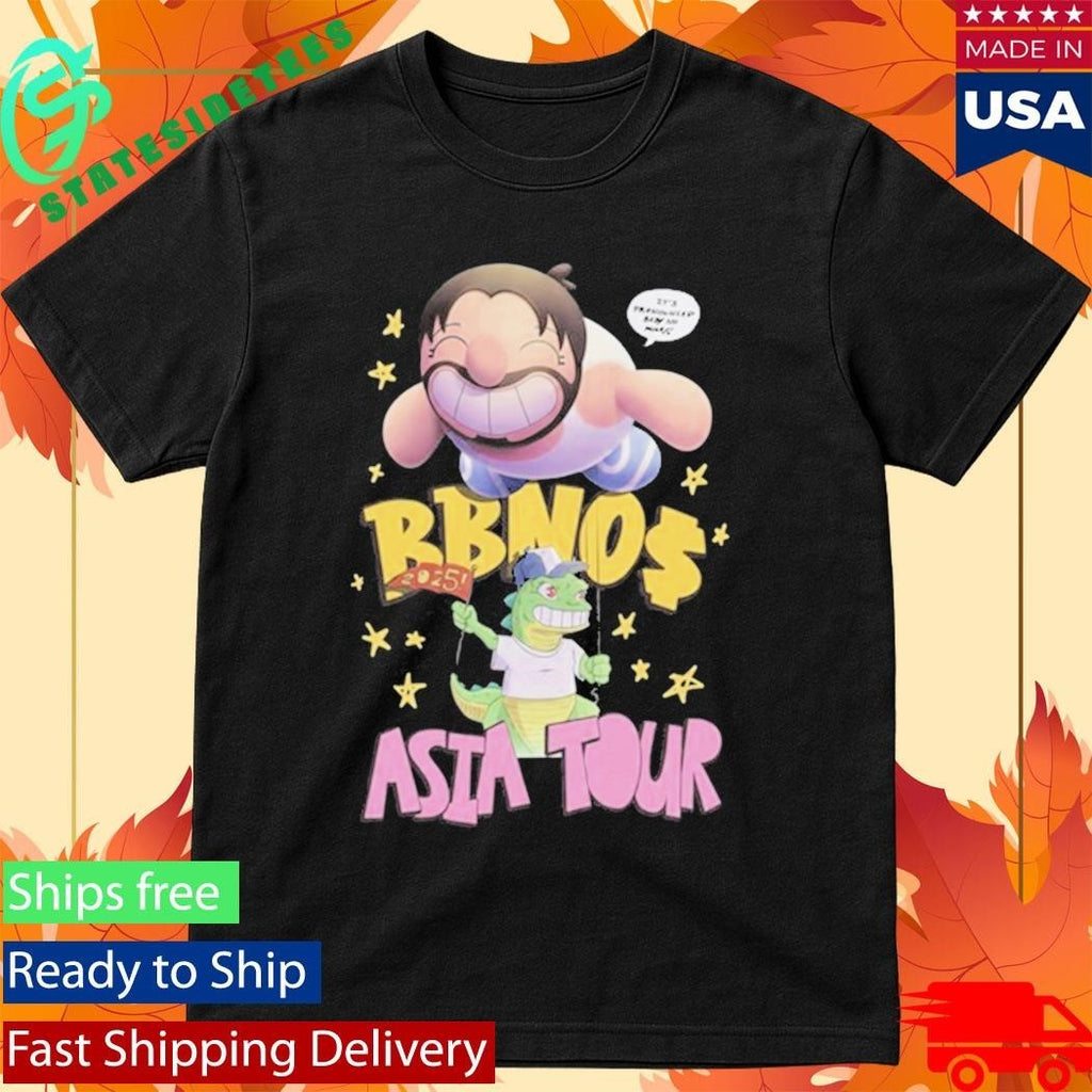 Bbno$ It’s Pronounced Baby No Money Asia Tour 2025 Shirt