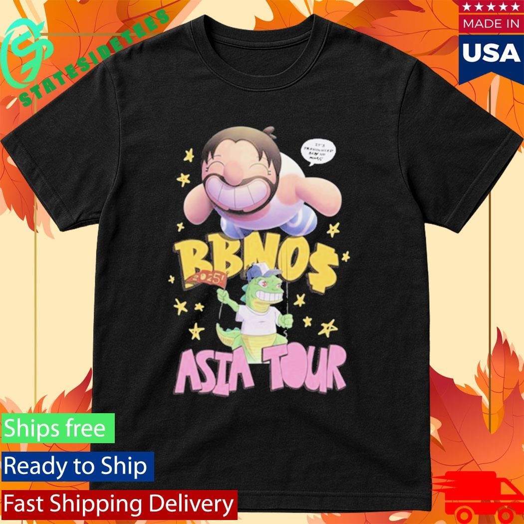 Bbno$ It’s Pronounced Baby No Money Asia Tour 2025 Shirt