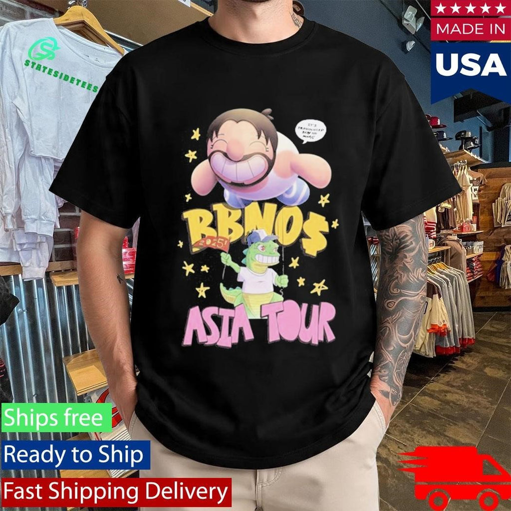 Bbno$ It’s Pronounced Baby No Money Asia Tour 2025 Shirt
