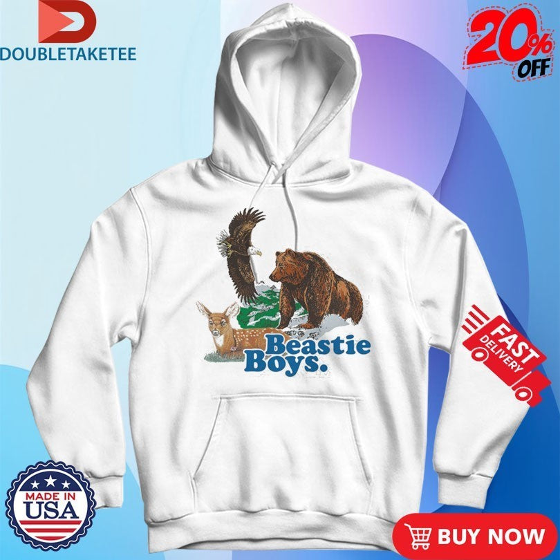 Beastie Boys Hello Nasty Animals Deer Bear Eagle Shirts