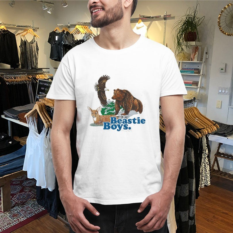 Beastie Boys Hello Nasty Animals Deer Bear Eagle Shirts