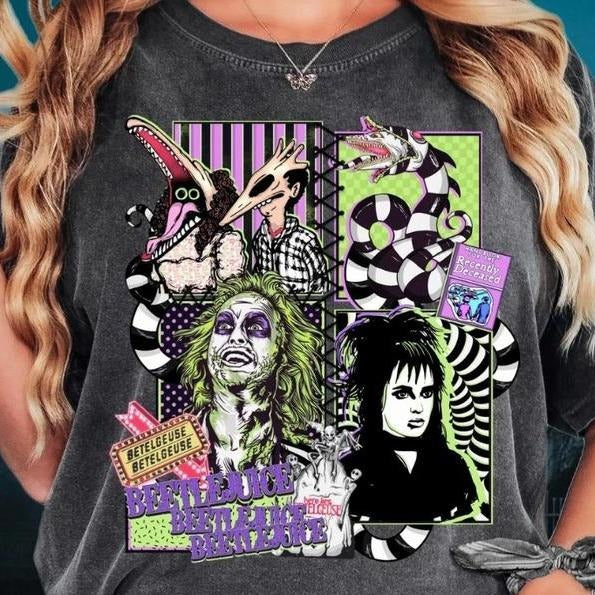 Beetlejuice Halloween Shirt Adult, Adult Halloween Shirt, Shirts Adults, Halloween Shirt, Beetlejuice Shirt, Its Showtime...