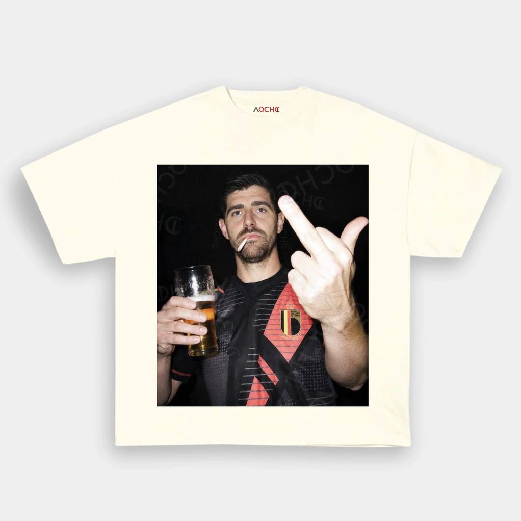 Belgium Football Team Thibaut Courtois Drunk Shirt