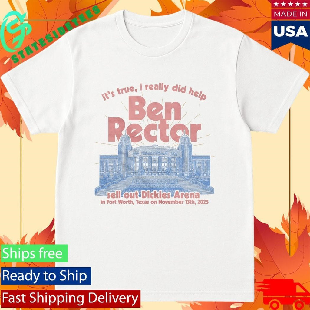 Ben Rector Online Ben Rector Live In Fort Worth Shirt