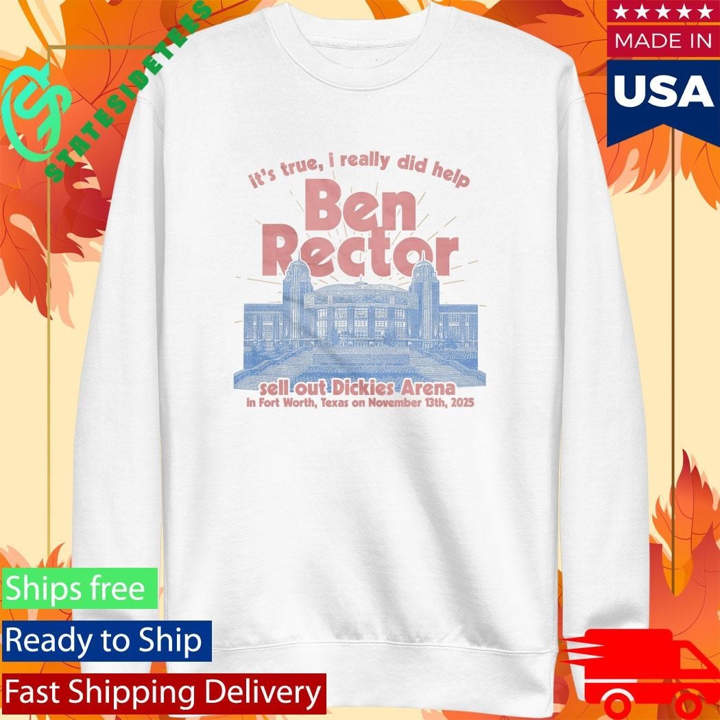 Ben Rector Online Ben Rector Live In Fort Worth Shirt