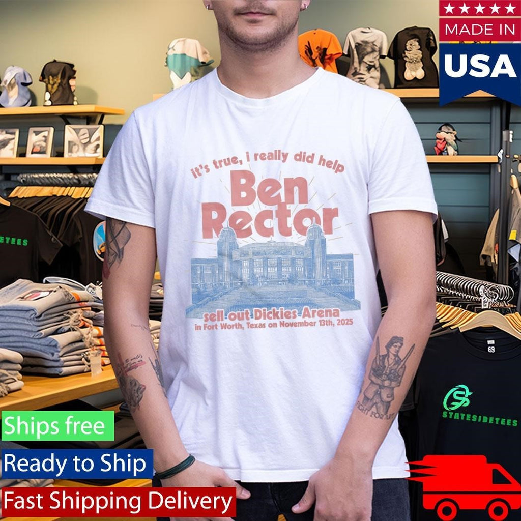 Ben Rector Online Ben Rector Live In Fort Worth Shirt