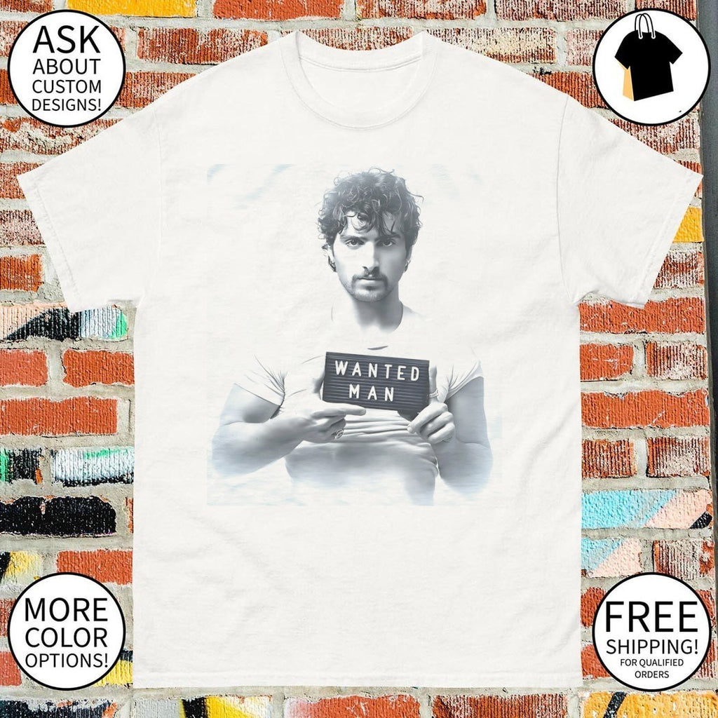 Benson Boone Wanted Man Tour Mugshot 2026 vintage shirt