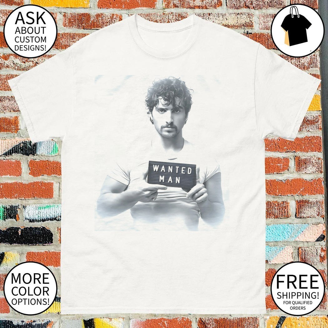 Benson Boone Wanted Man Tour Mugshot 2026 vintage shirt