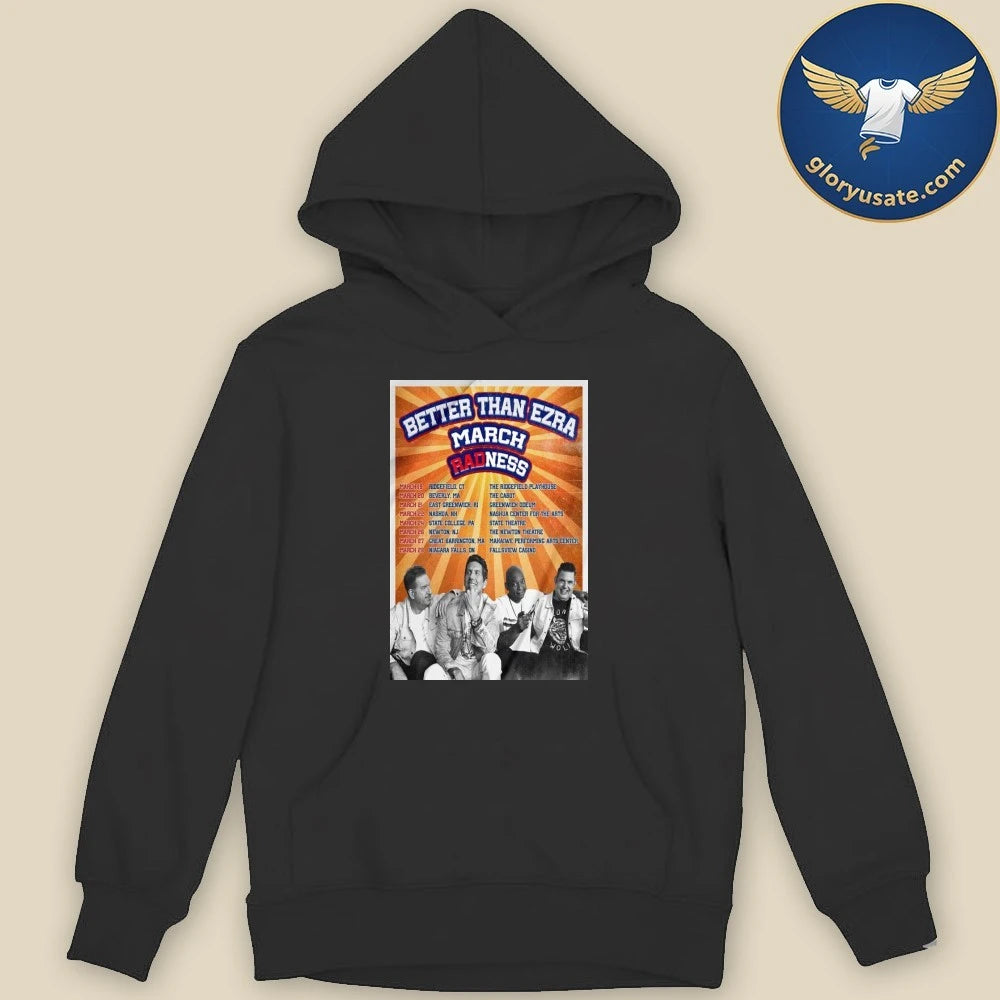 Better Than Ezra March Tour 2026 Poster Shirt