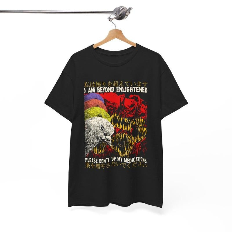 Beyond Enlightened Vintage Pigeon T-Shirt Hoodie, Sweatshirt | TeeBloomCo.com