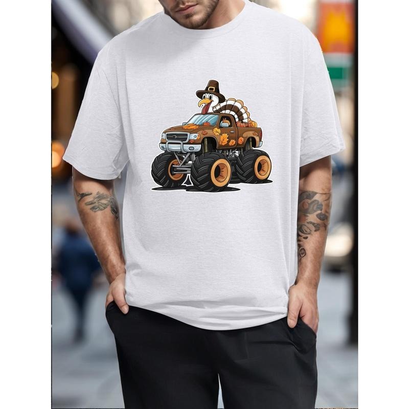 Big & Tall Men's Summer T-Shirt