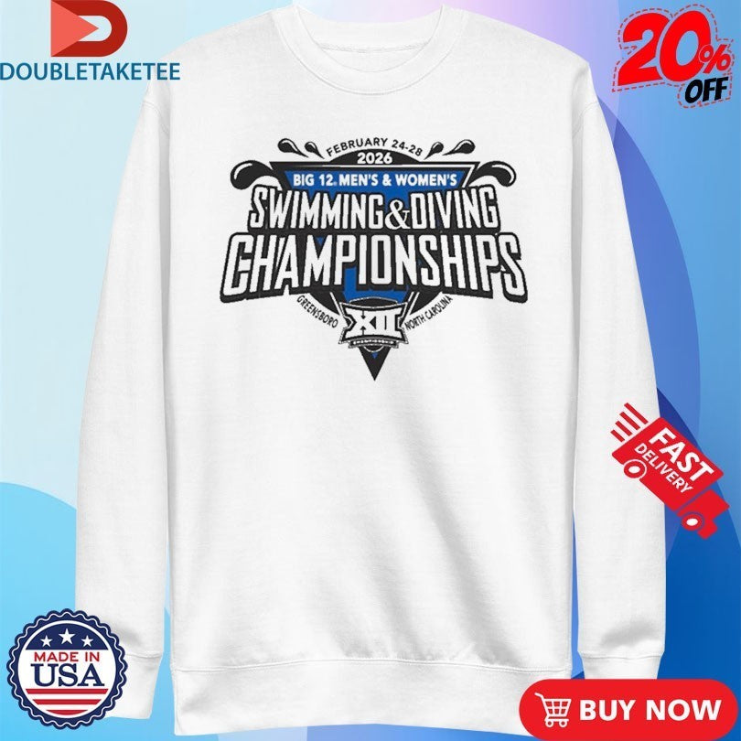 Big 12 2026 Men’s And Women’s Swimming & Diving Championships Shirts