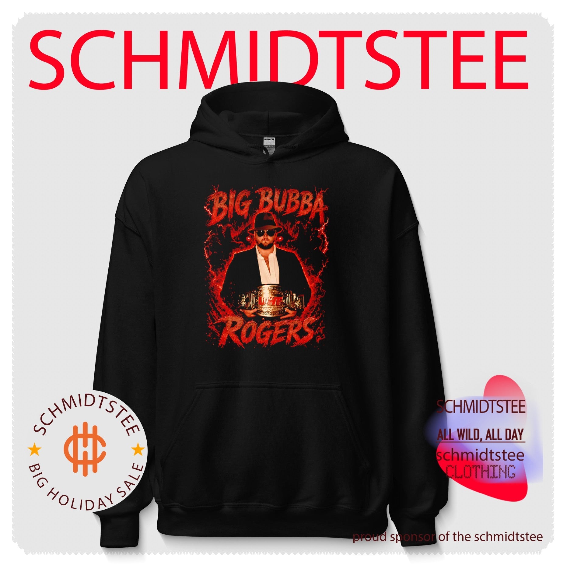 Big Bubba Rogers UWF Heavyweight Champion shirt