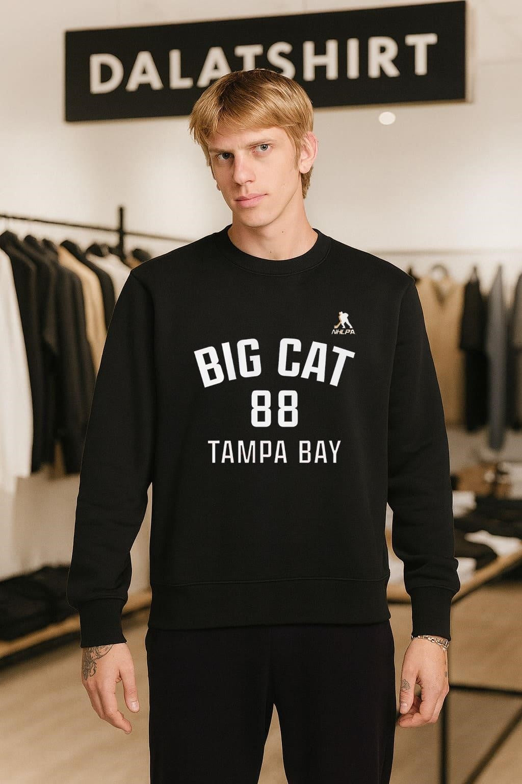 Big Cat 88 Tampa Bay Vasilevskiy Goalie Nickname Number shirt shirt