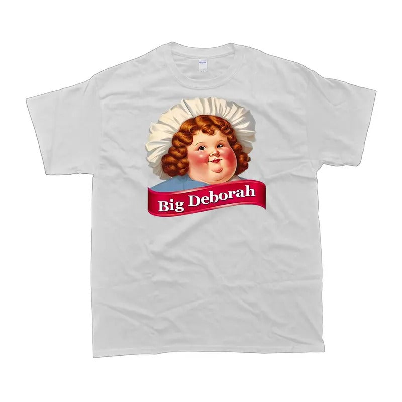 Big Deborah Cotton T-Shirt, Unisex Tshirt For Men And Women, Men's Tshirt Sweatshirt Hoodie, Men's Clothes, Women's...