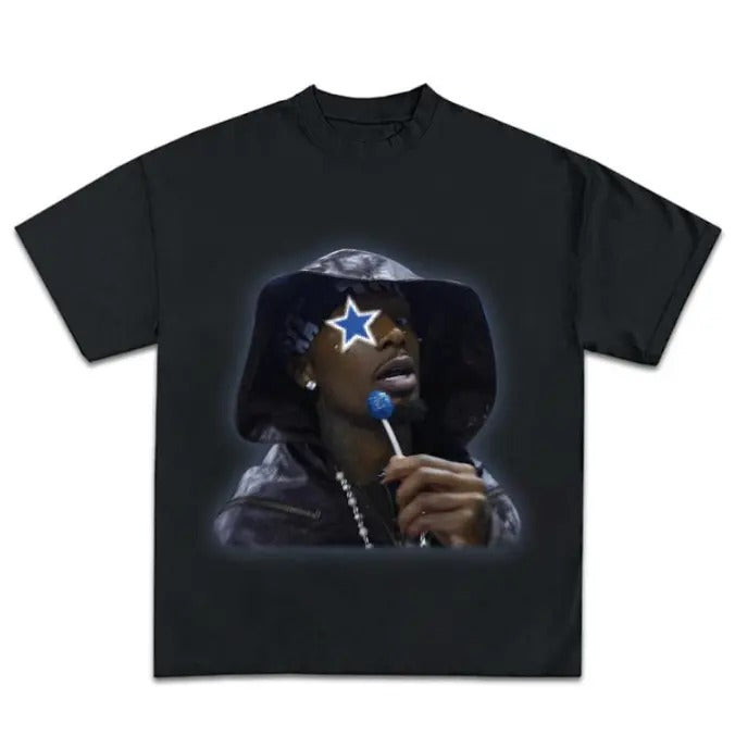 Big Face Playboyy Cartii Blue Star Shirt, Gift Shirt Hoodie, Sweatshirt | TeeBloomCo.com
