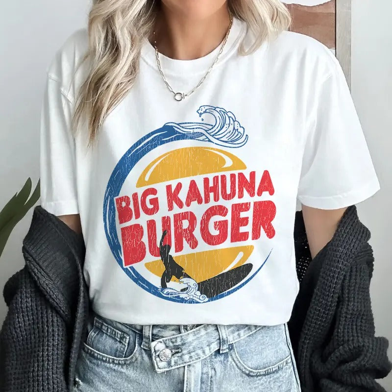Big Kahuna Burger Tee Pulp Fiction Movie Jules Winnfield Shirt Hoodie, Sweatshirt | TeeBloomCo.com