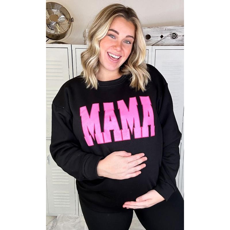 Big Letter MAMA Sweatshirt T-Shirts, Hoodie | TeeBloomCo.com