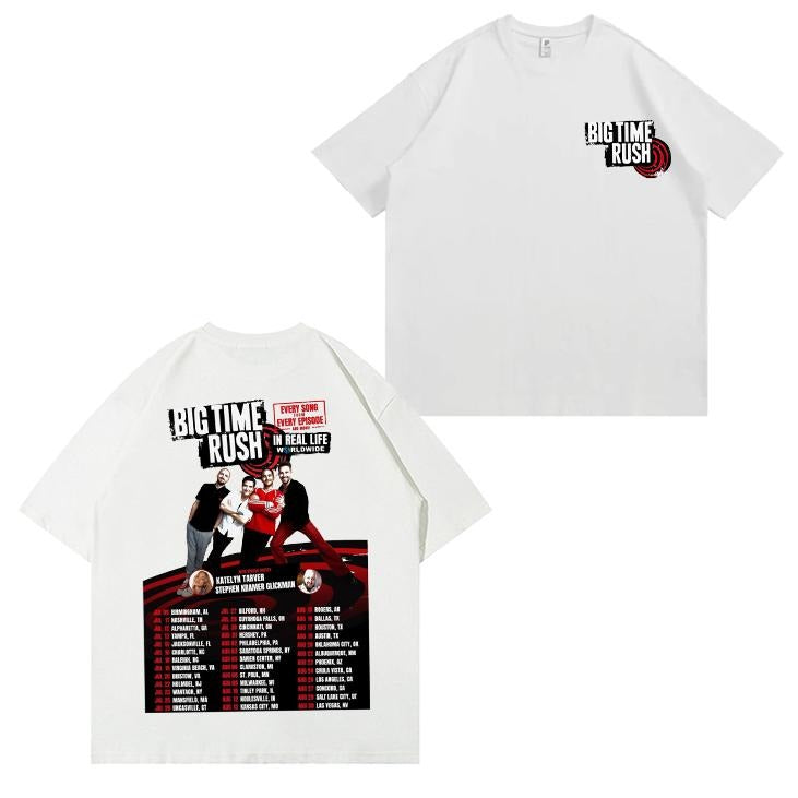 Big Time Rush 2025 World Tour Shirt, Limited Graphic Drop Hoodie, Sweatshirt | TeeBloomCo.com