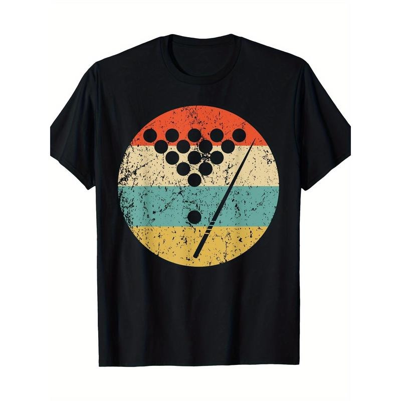 Billiards Shirt - Vintage Retro Pool T-Shirt Made in USA Hoodie, Sweatshirt | TeeBloomCo.com