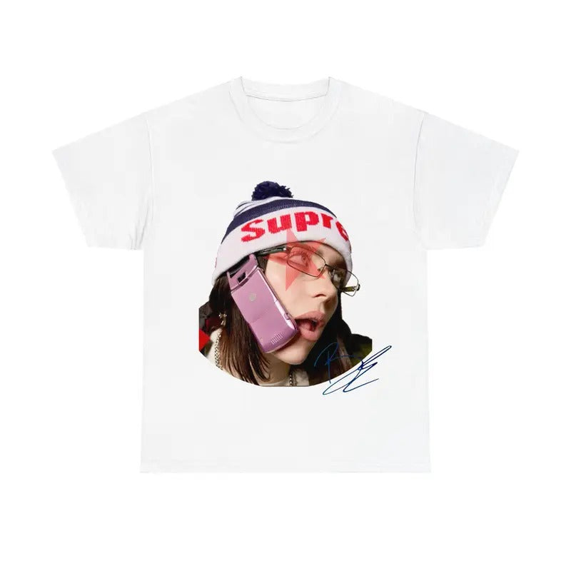 Billieee Red Star Shirt, Ocean Eyes Tour 2025 Tee Hoodie, Sweatshirt | TeeBloomCo.com