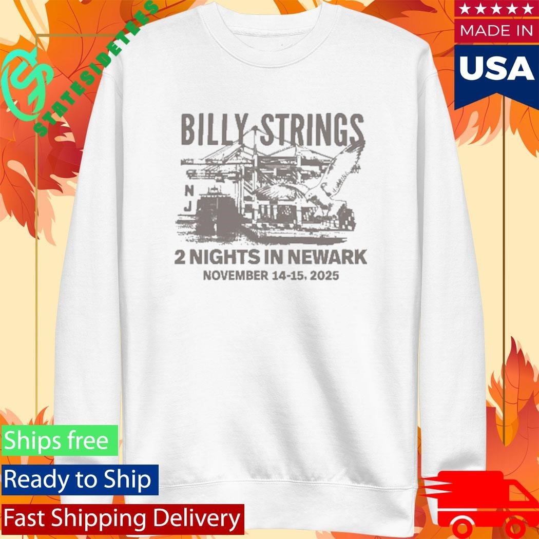 Billy Strings 2 Nights In Newark November 14-15, 2025 Shirt