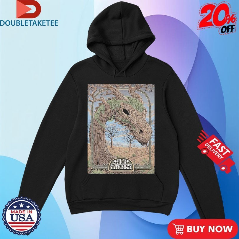 Billy Strings Asheville North Carolina Night 3 At Arena On February 13 2026 Dragon Tree Shirts