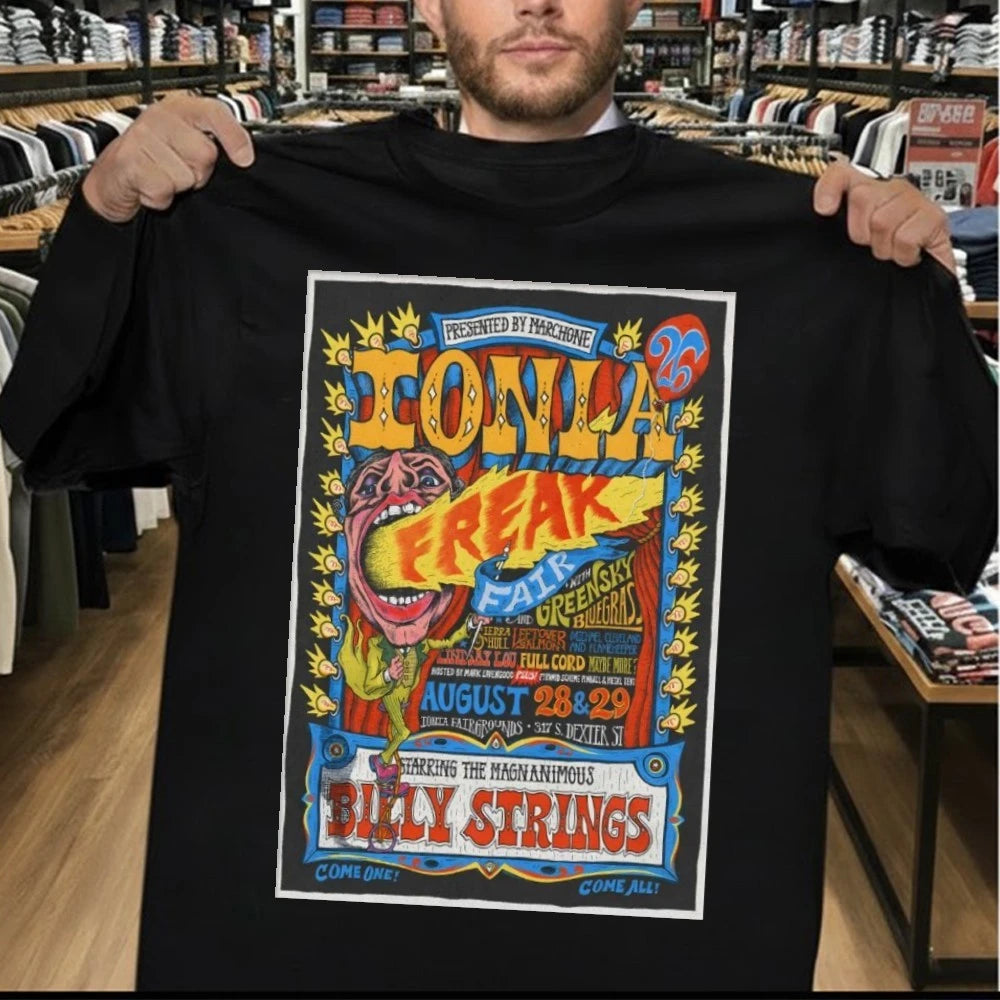 Billy Strings Ionia MI 8-28-8-29-2026 Poster Shirt