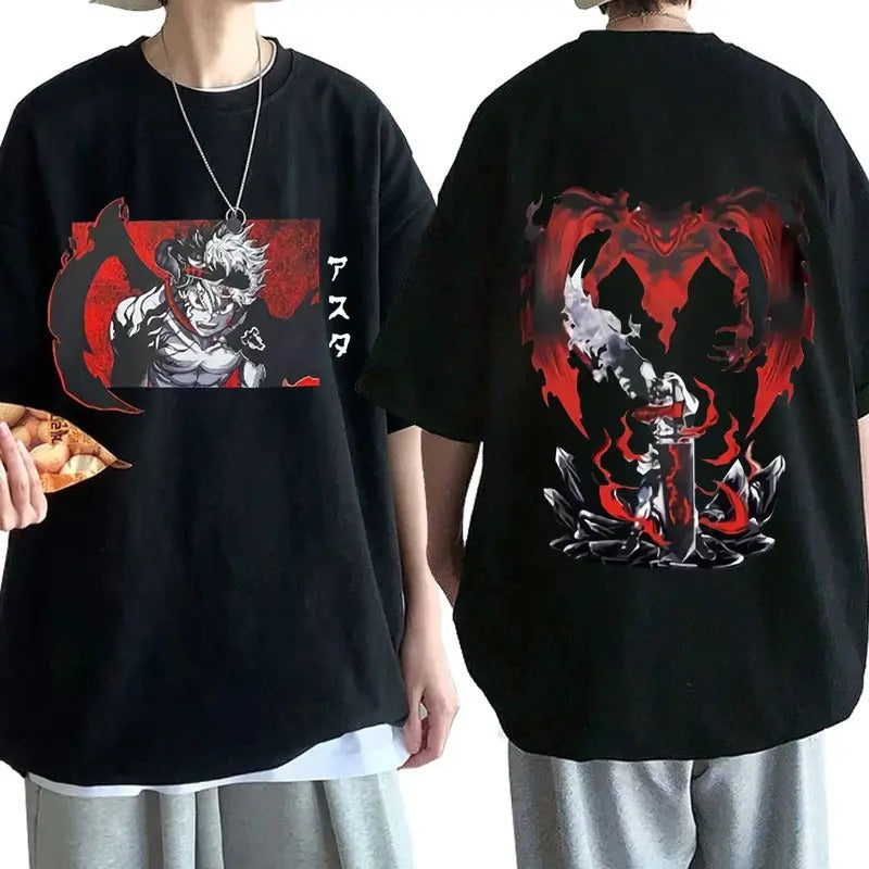 Black Clover Asta Manga T-shirt Hoodie, Sweatshirt | TeeBloomCo.com
