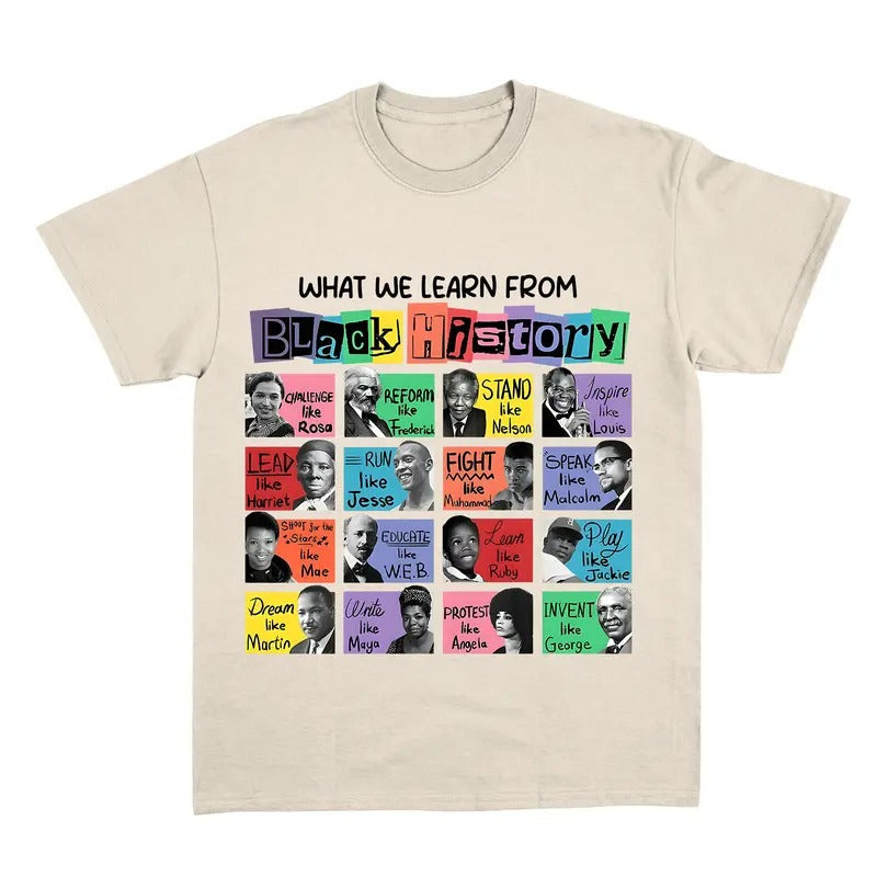 Black History T-shirt, Black Lives Matter Shirt, African American Support T-shirt Proud Afro People Tee, Black History...