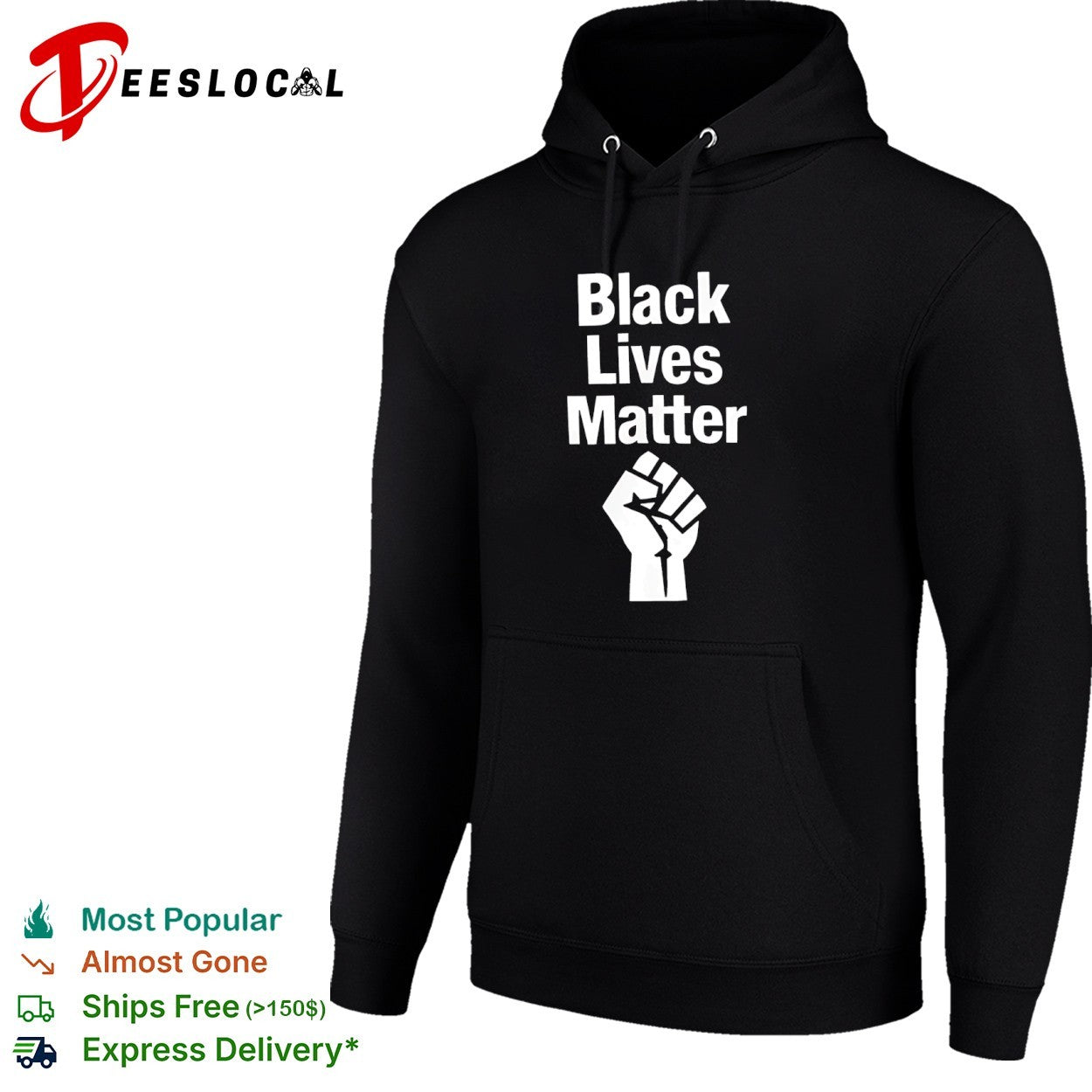 Black Lives Matter Raised Fist shirt
