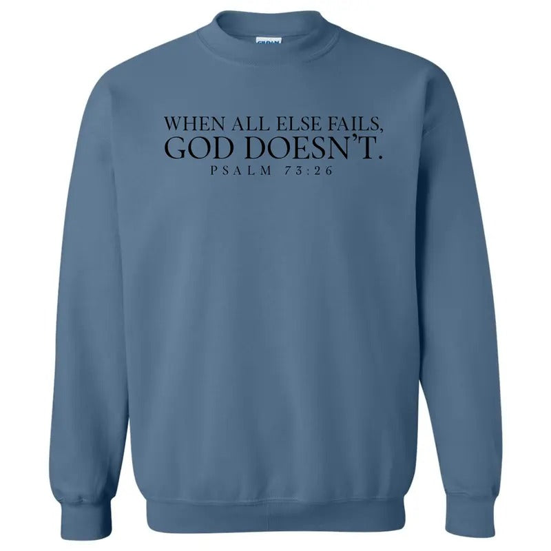 Black Psalm 73 Sweatshirt 'NLB' T-Shirts, Hoodie | TeeBloomCo.com