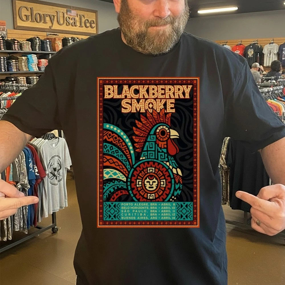 Blackberry Smoke Brazil And Argentina Poster Shirt