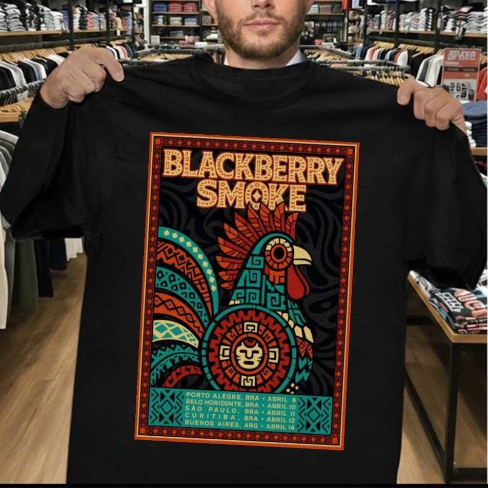 Blackberry Smoke Brazil And Argentina Poster Shirt