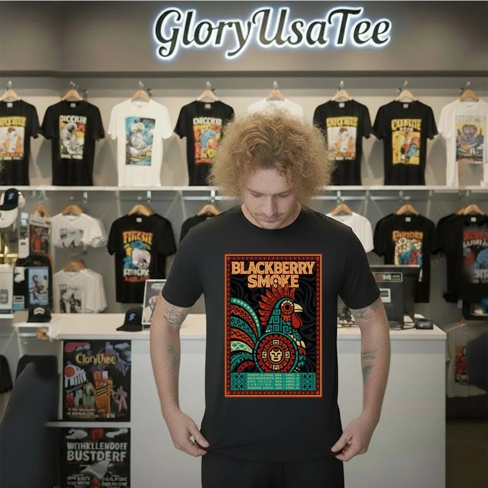 Blackberry Smoke Brazil And Argentina Poster Shirt